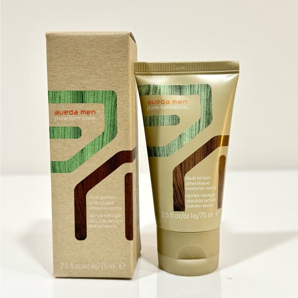 Aveda Men Pure-formance Dual Action After-Shave 2.5oz/75mL Moisturize+Soothe New